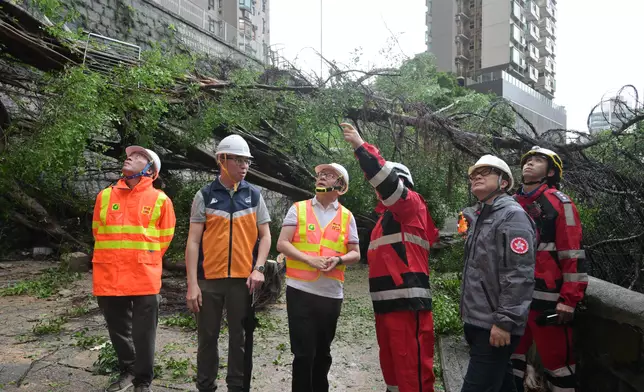 Government fully committed to minimising impact of Super Typhoon Ragasa on Hong Kong  Source: HKSAR Government Press Releases