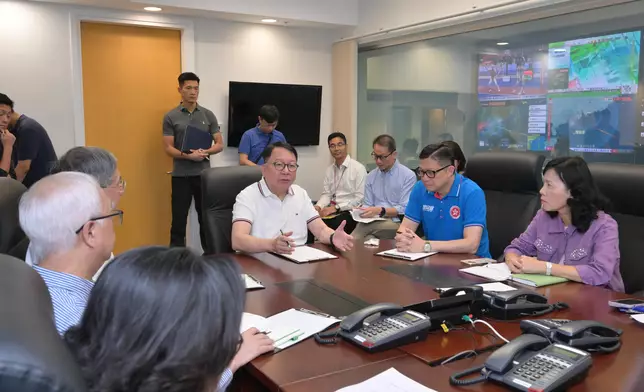 Government fully committed to minimising impact of Super Typhoon Ragasa on Hong Kong  Source: HKSAR Government Press Releases