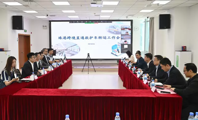 Pilot Scheme for Direct Cross-boundary Ambulance Transfer in GBA to be extended to designated hospitals in Zhuhai and Nansha  Source: HKSAR Government Press Releases