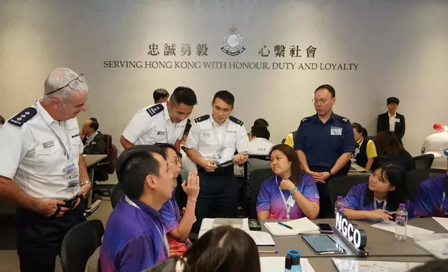 Kowloon East Region of HKPF conducts inter-departmental tabletop exercise for 15th NG, 12th NGD and 9th NSOG to enhance collaboration and response capabilities  Source: HKSAR Government Press Releases
