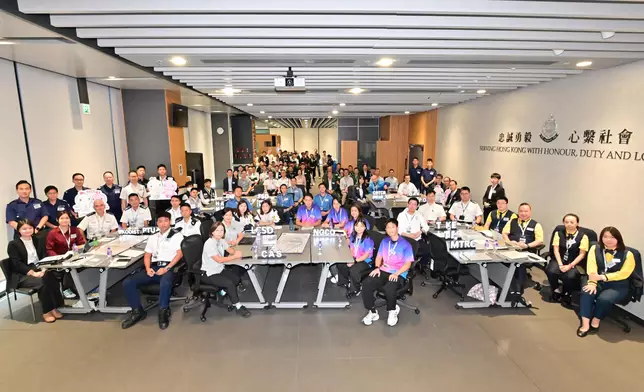 Kowloon East Region of HKPF conducts inter-departmental tabletop exercise for 15th NG, 12th NGD and 9th NSOG to enhance collaboration and response capabilities  Source: HKSAR Government Press Releases