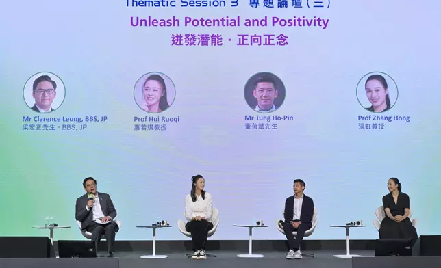 Youth Development Summit · Hong Kong Connects the World into the Future  Source: HKSAR Government Press Releases