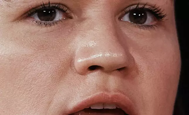 Sviatlana Tsikhanouskaya from Belarus speaks during the Concordia Annual Summit, in New York, Tuesday, Sept. 23, 2025. (AP Photo/Andres Kudacki)