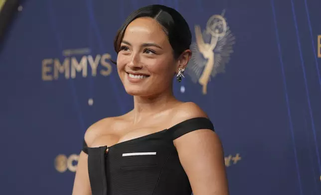 Chase Sui Wonders arrives at the 77th Primetime Emmy Awards on Sunday, Sept. 14, 2025, at the Peacock Theater in Los Angeles. (AP Photo/Jae C. Hong)