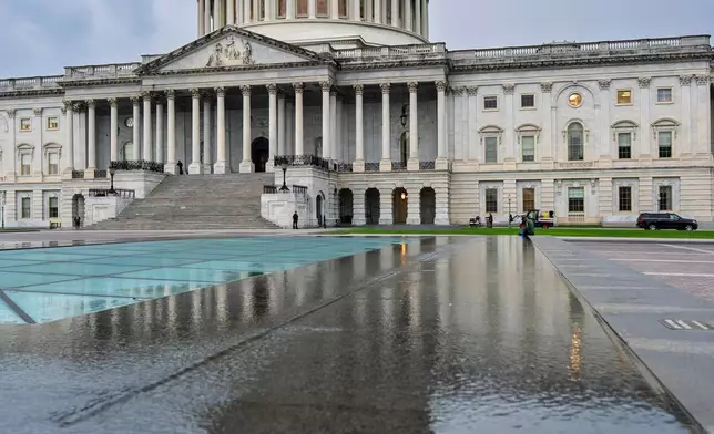 A partisan standoff over health care and spending is threatening to trigger the first U.S. government shutdown in almost seven years, at the Capitol in Washington, Tuesday, Sept. 30, 2025. (AP Photo/J. Scott Applewhite)