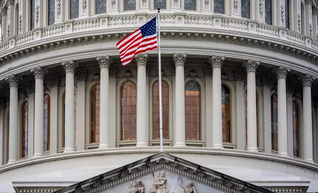 A partisan standoff over health care and spending is threatening to trigger the first U.S. government shutdown in almost seven years, at the Capitol in Washington, Tuesday, Sept. 30, 2025. (AP Photo/J. Scott Applewhite)