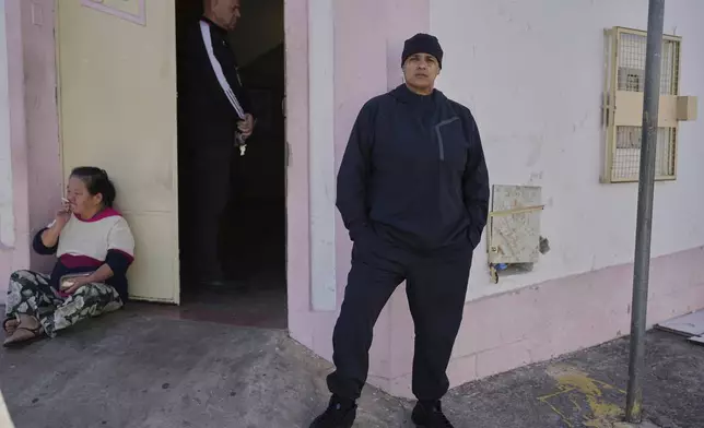 Maria Pires poses for a portrait at the shelter where she is staying in eastern Brazil, Sunday, June 15, 2025, after her deportation from the U.S. (AP Photo/Andre Penner)
