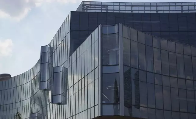 The site of the future Ford World Headquarters is seen under construction, Thursday, Sept. 11, 2025, in Dearborn, Mich. (AP Photo/Ryan Sun)