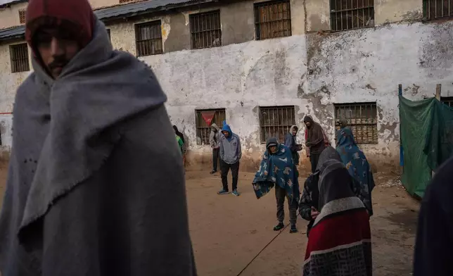 FILE PHOTO GALLERY - Inmates mill about a courtyard of the Tacumbu prison in Asuncion, Paraguay, July 9, 2024. (AP Photo/Rodrigo Abd)