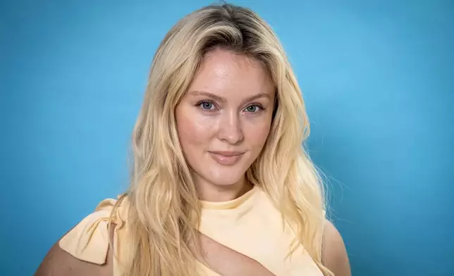 Zara Larsson poses for a portrait on Thursday, Sept. 4, 2025, in New York. (Photo by Andy Kropa/Invision/AP)