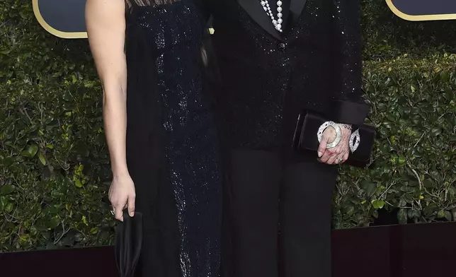 FILE - Candice Bergen, right, and her daughter Chloe Malle arrive at the 76th annual Golden Globe Awards at the Beverly Hilton Hotel on Jan. 6, 2019, in Beverly Hills, Calif. (Photo by Jordan Strauss/Invision/AP, File)