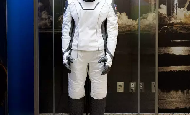 Hayley's spacesuit at St. Jude Children's Research Hospital.