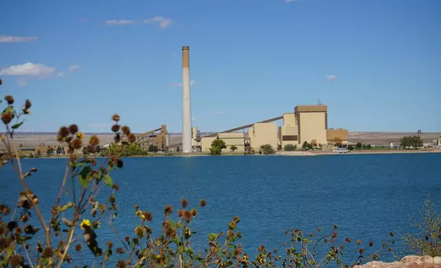 The coal-fired generation unit at Rawhide Energy Station in northern Colorado is seen Thursday, Oct. 2, 2025. (AP Photo/Mead Gruver)