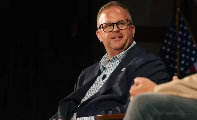 James Sias, Head of Mortgage Lending and Indirect Dealer Services, onstage at the HousingWire Mortgage Banking Summit. Photography by Wes Ellis.