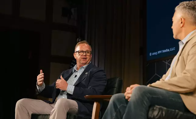 James Sias, Head of Mortgage Lending and Indirect Dealer Services at Fifth Third, speaking at HousingWire's Mortgage Banking Summit. Photography by Wes Ellis.