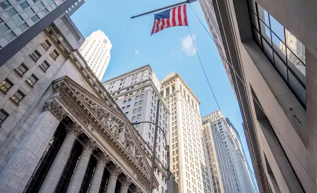 FILE - The New York Stock Exchange, Tuesday, Jan. 28, 2025, in New York. (AP Photo/Julia Demaree Nikhinson, File)