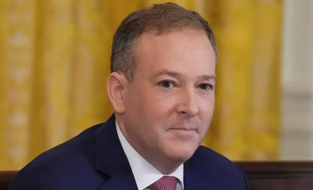 FILE - EPA Administrator Lee Zeldin attends a Make America Healthy Again (MAHA) Commission Event in the East Room of the White House, May 22, 2025, in Washington. (AP Photo/Jacquelyn Martin, File)