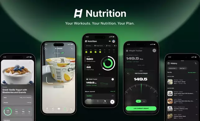 Ladder Launches Nutrition — Expanding the #1 Strength Training App Into an All-in-One Destination for Strength and Smart Fueling