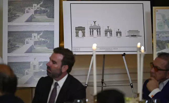 Trump hosts glitzy dinner for wealthy donors to new White House ballroom