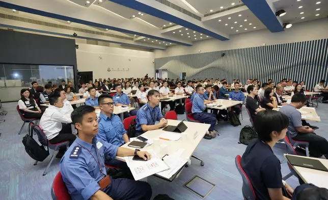 Hong Kong Police Force conducts inter-departmental tabletop exercise to strengthen emergency coordination and preparedness for 15th NG, 12th NGD and 9th NSOG  Source: HKSAR Government Press Releases