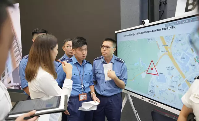 Hong Kong Police Force conducts inter-departmental tabletop exercise to strengthen emergency coordination and preparedness for 15th NG, 12th NGD and 9th NSOG  Source: HKSAR Government Press Releases
