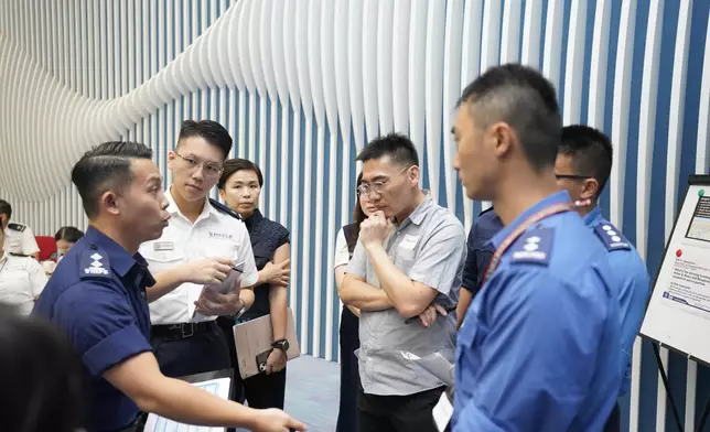 Hong Kong Police Force conducts inter-departmental tabletop exercise to strengthen emergency coordination and preparedness for 15th NG, 12th NGD and 9th NSOG  Source: HKSAR Government Press Releases