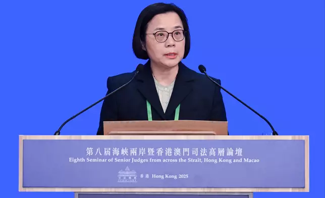 Hong Kong holds Eighth Seminar of Senior Judges from across Strait, Hong Kong and Macao  Source: HKSAR Government Press Releases