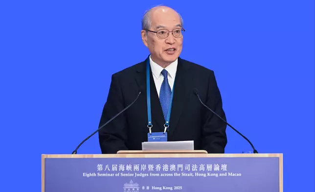 Hong Kong holds Eighth Seminar of Senior Judges from across Strait, Hong Kong and Macao  Source: HKSAR Government Press Releases
