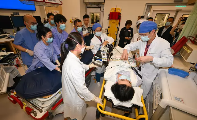 Drill for Direct Cross-boundary Ambulance Transfer in GBA by Hong Kong and Nansha conducted smoothly  Source: HKSAR Government Press Releases