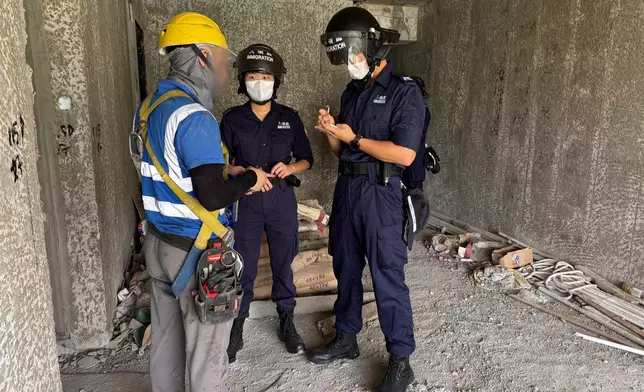 50 persons arrested during anti-illegal worker operations  Source: HKSAR Government Press Releases