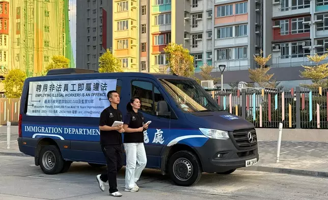 50 persons arrested during anti-illegal worker operations  Source: HKSAR Government Press Releases