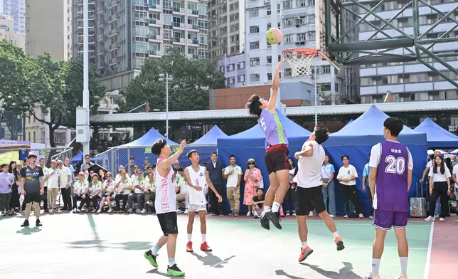 Police hold JPC Anti-Narcotics and Fight Crime 3x3 Basketball Tournament and Carnival  Source: HKSAR Government Press Releases