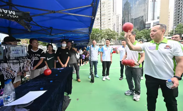 Police hold JPC Anti-Narcotics and Fight Crime 3x3 Basketball Tournament and Carnival  Source: HKSAR Government Press Releases
