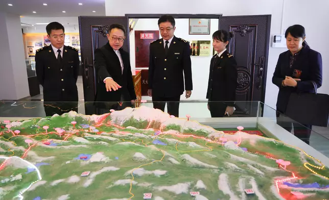 Commissioner of Customs and Excise visits Lhasa Customs District  Source: HKSAR Government Press Releases