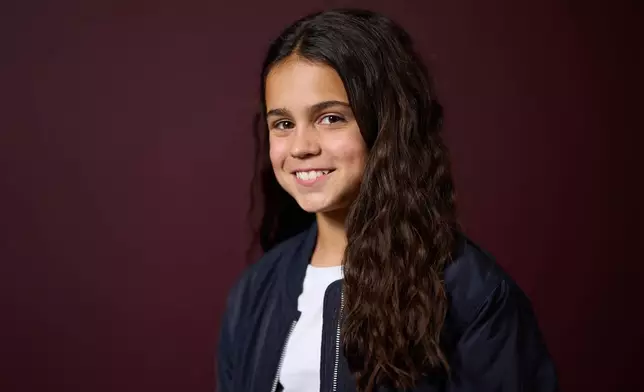 Arabella Stanton poses for portrait photographs to promote the Audible "Harry Potter" Series on Sunday, July 20, 2025, in London. (Photo by Scott A Garfitt/Invision/AP)