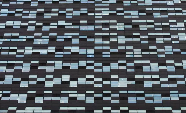 The head office of Chinese-owned chipmaker Nexperia stands in Nijmegen, Netherlands, Tuesday, Oct. 14, 2025, after the Dutch government took control of the semiconductor company over governance shortcomings. (AP Photo/Peter Dejong)