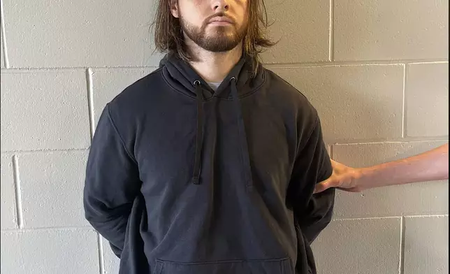 This undated photo provided by the US Attorney's Office shows Jonathan Rinderknecht, a suspect in the Palisades Fire. (US Attorney's Office via AP)