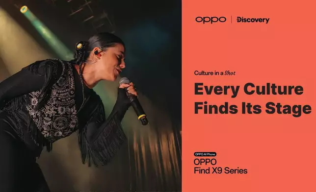 OPPO and Discovery Channel partner to capture the cultural moments with OPPO Find X9 Series.
