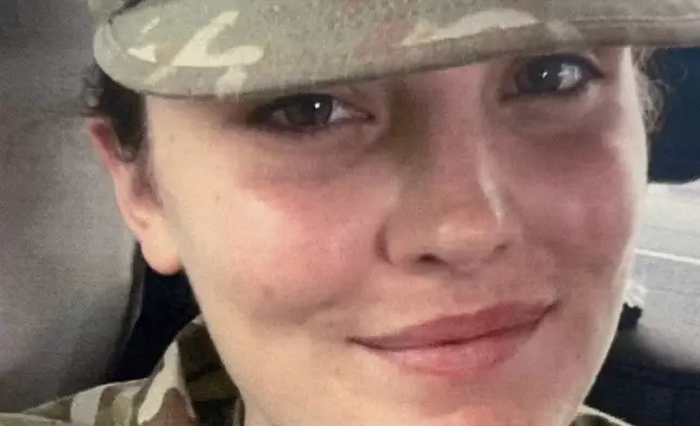 This photo provided by the U.S. Attorney's Office on Thursday, Nov. 27, 2025, shows National Guard member Specialist Sarah Beckstrom. (U.S. Attorney's Office via AP)