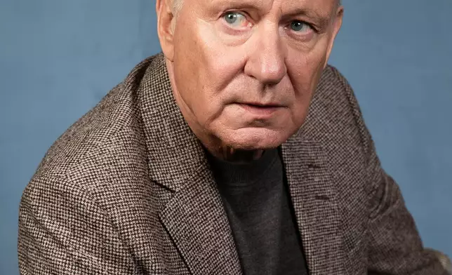 Stellan Skarsgard poses for a portrait to promote "Sentimental Value" on Tuesday, Nov. 4, 2025, in Los Angeles. (Photo by Rebecca Cabage/Invision/AP)