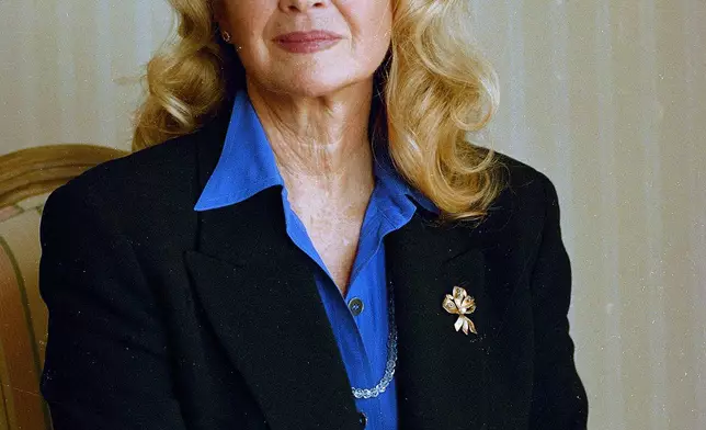 FILE - Actress Diane Ladd, who stars in the Showtime movie, "Mrs. Munck, " is shown in Los Angeles, Jan. 8, 1996. (AP Photo/Reed Saxon, File)