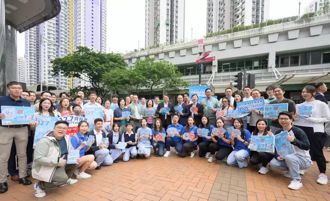 CS reaches out to community to promote 2025 Legislative Council General Election  Source: HKSAR Government Press Releases