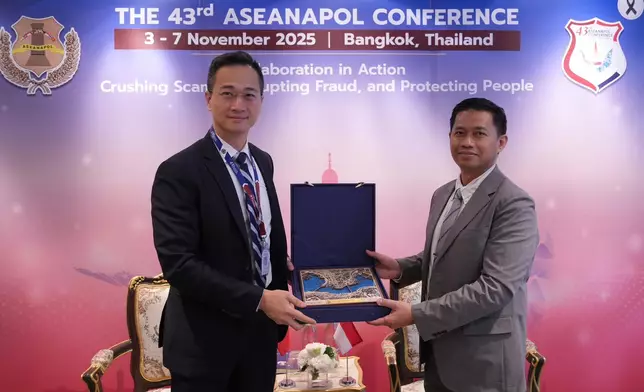 HKPF representatives attend 43rd ASEAN Chiefs of Police Conference  Source: HKSAR Government Press Releases
