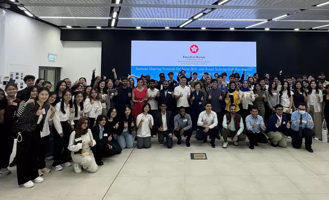 SED attends sharing session for new Belt and Road Scholarship awardees  Source: HKSAR Government Press Releases
