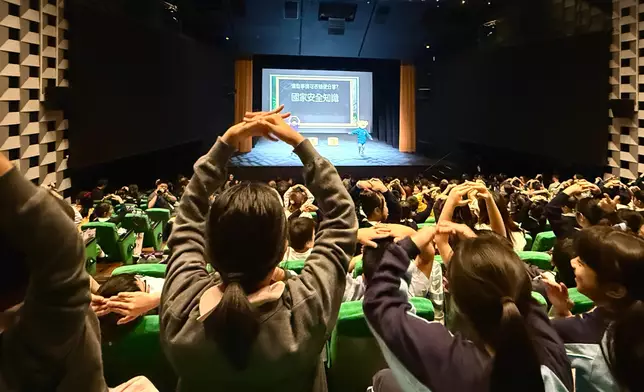 National Security Interactive School Drama - Campus Chef Challenge officially launched  Source: HKSAR Government Press Releases