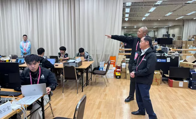 Commissioner for Digital Policy inspects information systems of 15th National Games venues (for photos) Source: HKSAR Government Press Releases