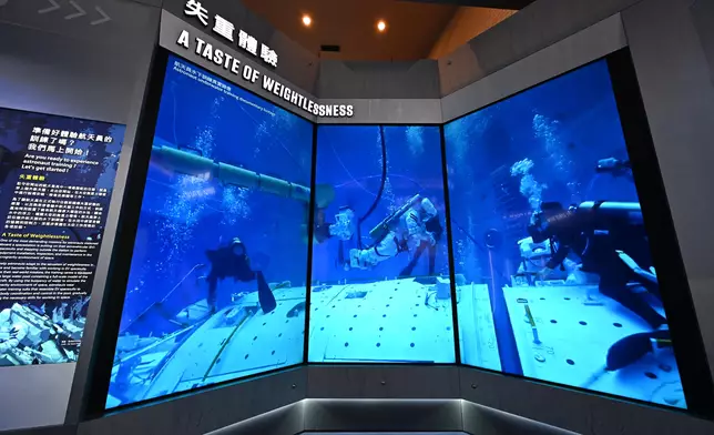 Hong Kong Space Museum's new exhibition to showcase work and achievements of country's astronauts on Tiangong Space Station  Source: HKSAR Government Press Releases