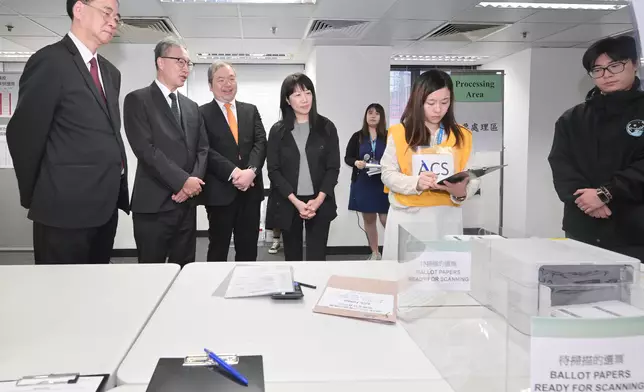 EAC Chairman inspects briefing and training sessions for electoral staff of 2025 Legislative Council General Election  Source: HKSAR Government Press Releases