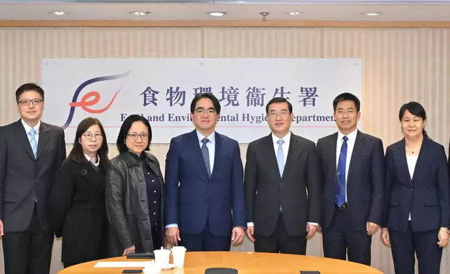 EEB and its departments met with delegation from General Administration of Customs of People's Republic of China  Source: HKSAR Government Press Releases