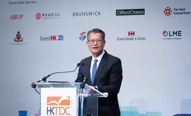 Speech by FS at Hong Kong Dinner in London (with photos/video) Source: HKSAR Government Press Releases